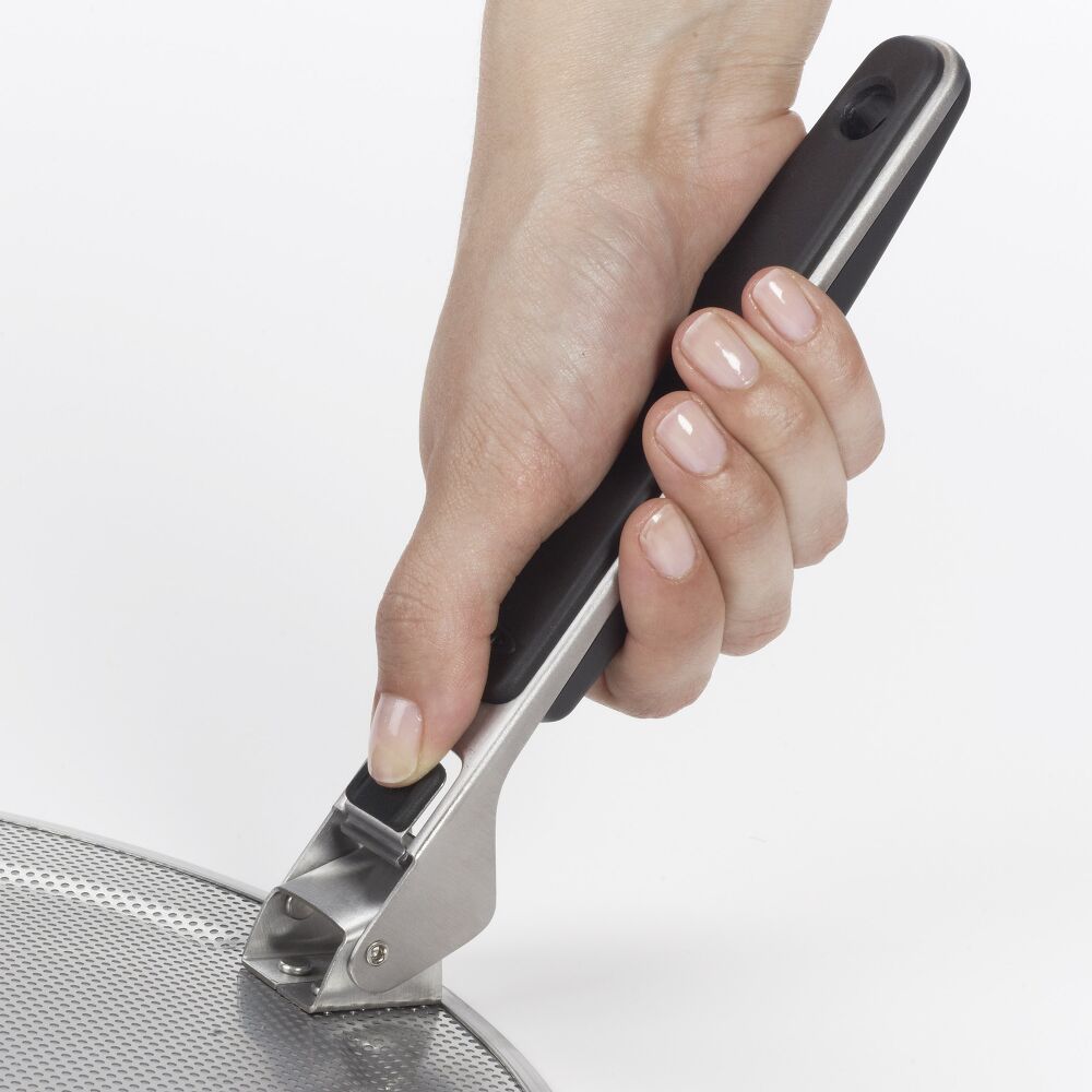 Splatter Screen With Folding Handle Q0
