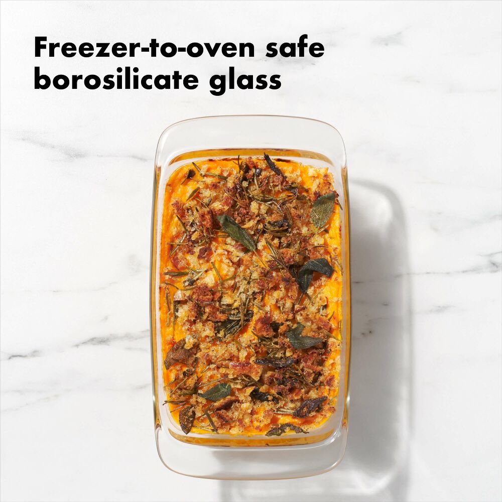 1.6 Qt Loaf Baking Dish with Lid W7