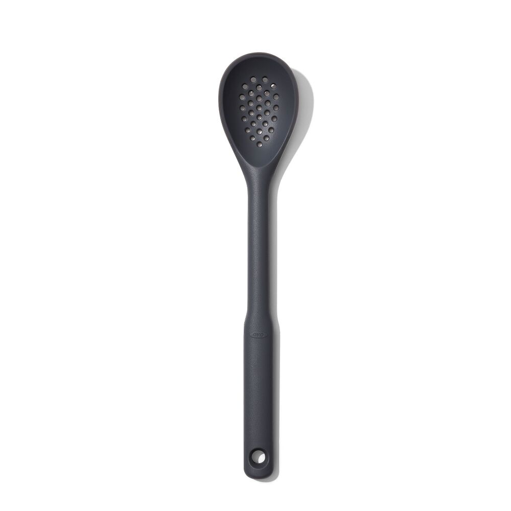 OXO Good Grips Silicone Slotted Spoon - Peppercorn C1