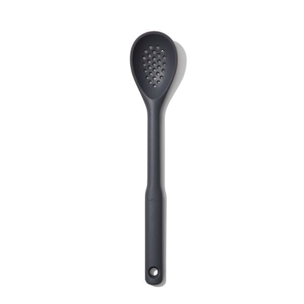 OXO Good Grips Silicone Slotted Spoon - Peppercorn C1