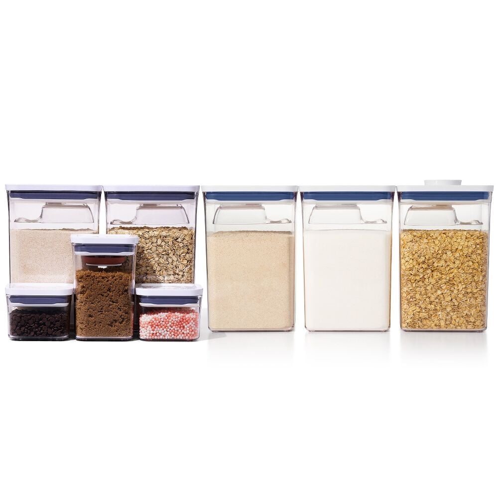 6-Piece POP Container Set & 8-Piece POP Container Baking Set Bundle D1