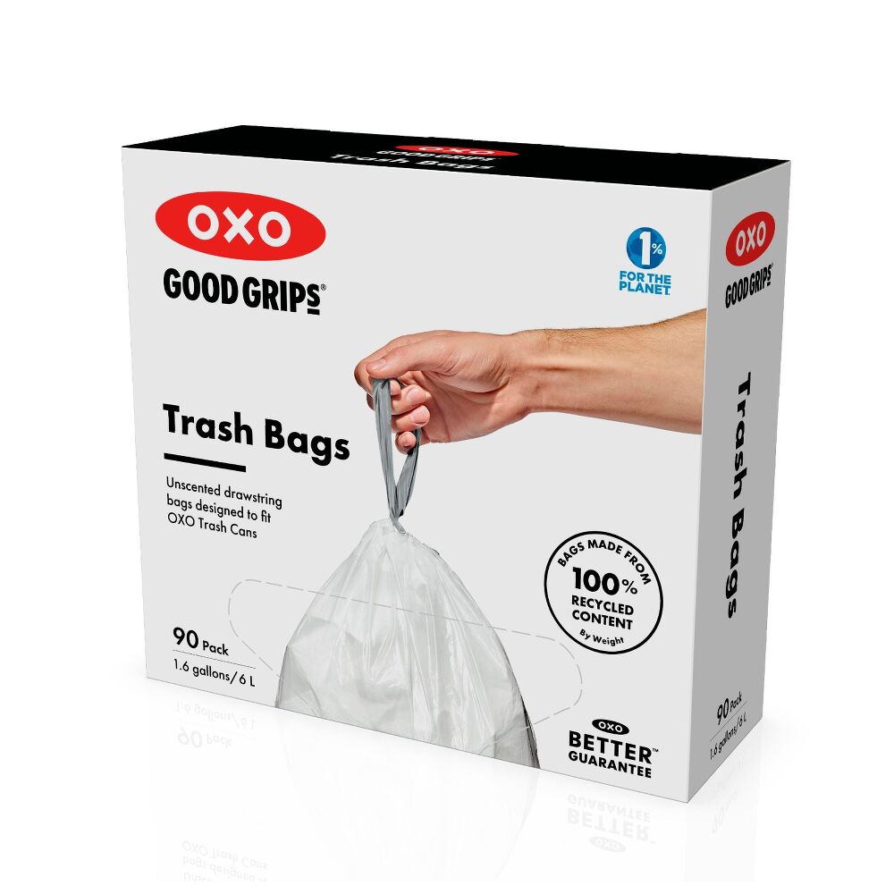 Trash Bags - 1.6 gallons/6L - 90-Pack E1