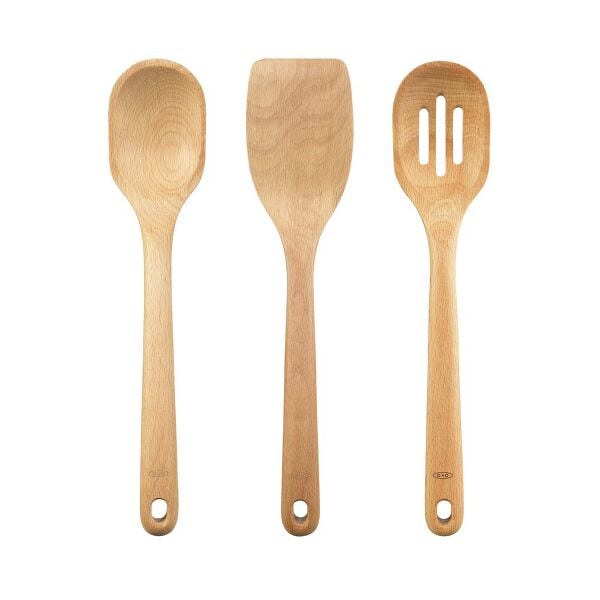 3 Piece Wooden Utensil Set J8