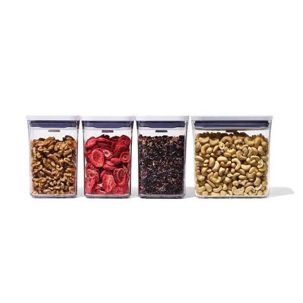 POP Container - Rectangle Short (1.7 Qt.) & 3-Piece POP Container Value Set Bundle P7