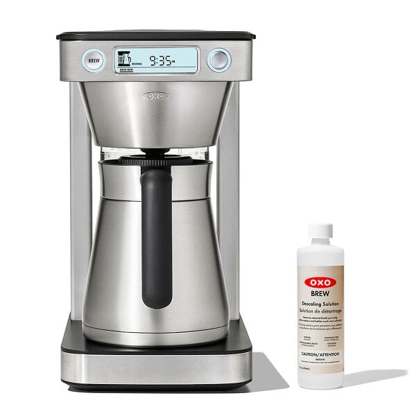 12-Cup Coffee Maker with Podless Single-Serve Function & Descaling Solution Bundle V1