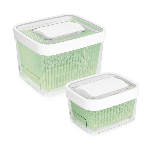 GreenSaver Produce Keeper (1.6 Qt) & GreenSaver Produce Keeper (4.3 Qt) Bundle J7