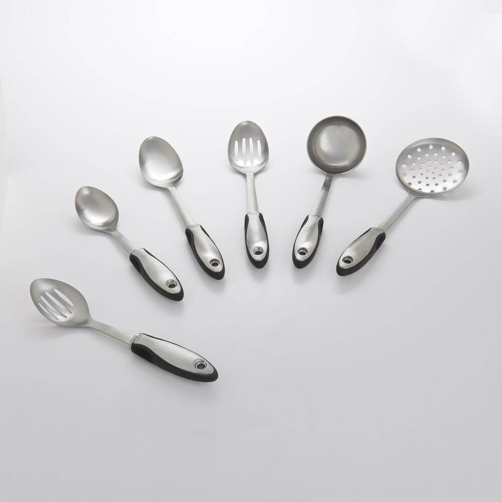 Steel Slotted Spoon U8