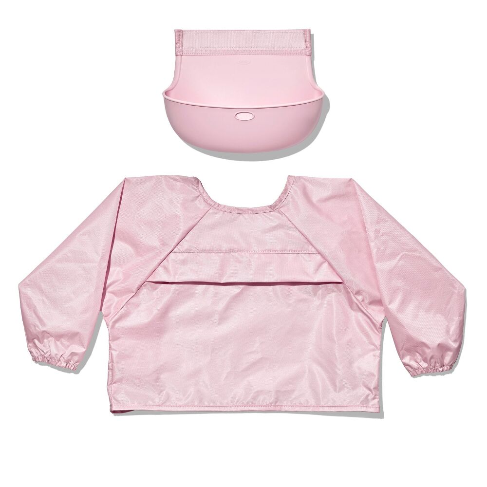Sleeved Roll-Up Bib - Blossom H0