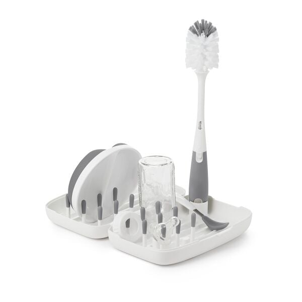 On-the-Go Drying Rack with Bottle Brush R6