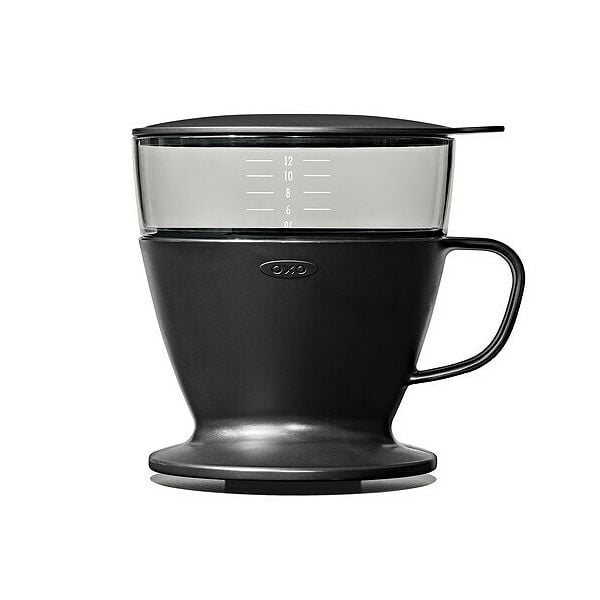 Pour Over Coffee Maker with Water Tank - Matte Black P6