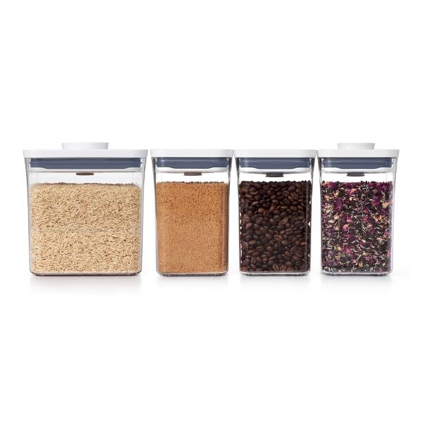 POP Container - Big Square Short (2.8 Qt.) & 3-Piece POP Container Value Set Bundle Y0