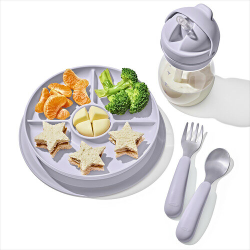 Stick & Stay Suction Divided Plate Y2