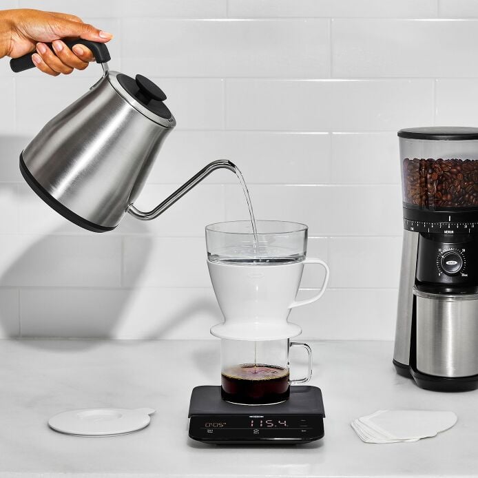 Adjustable Temperature Pour-Over Kettle P0
