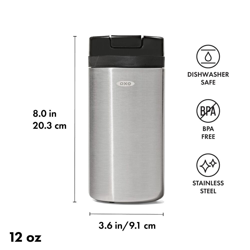 12oz Stainless Steel Coffee Storage Container P5