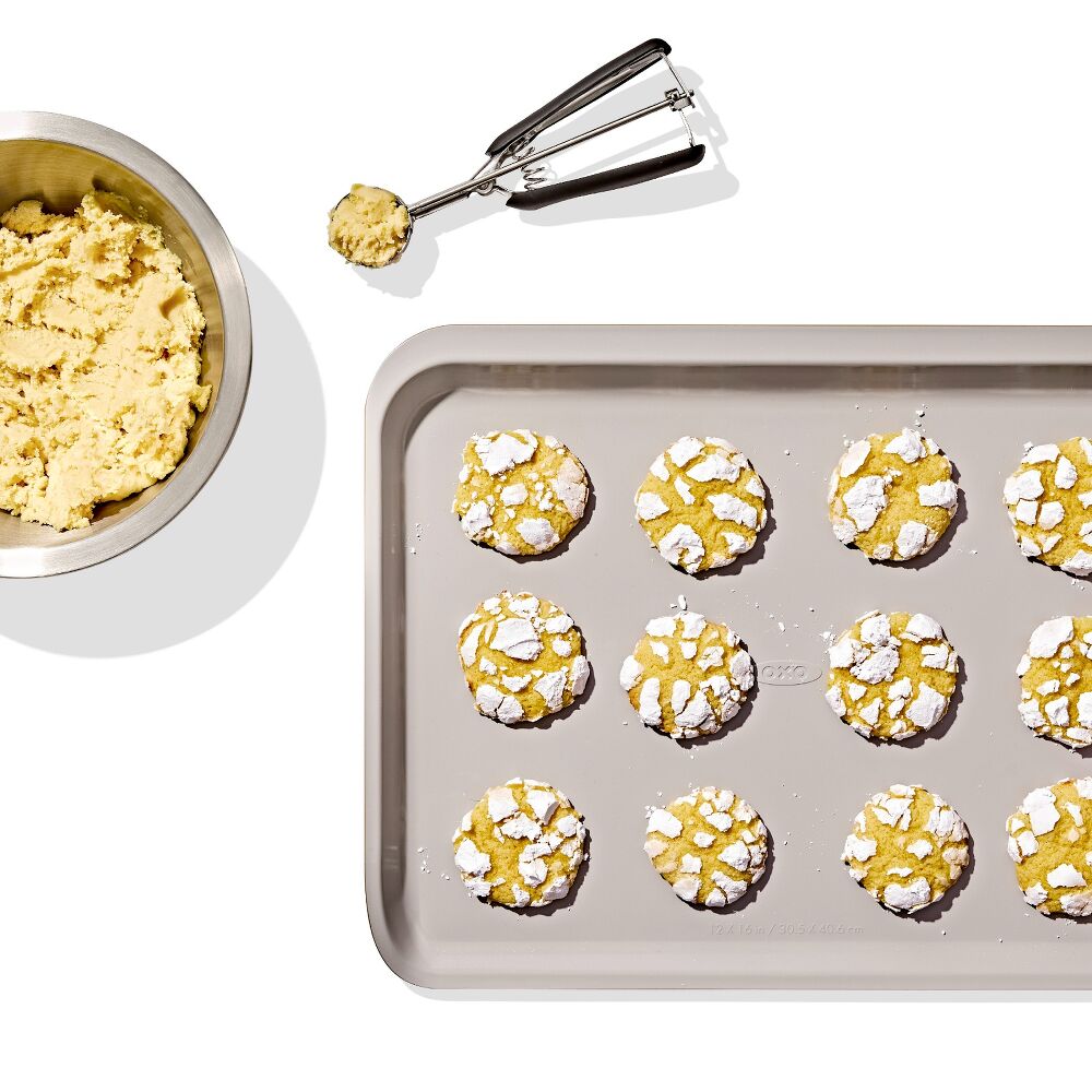 Non-Stick Pro Ceramic Coated Metal Bakeware Cookie Sheet – Biscuit X4