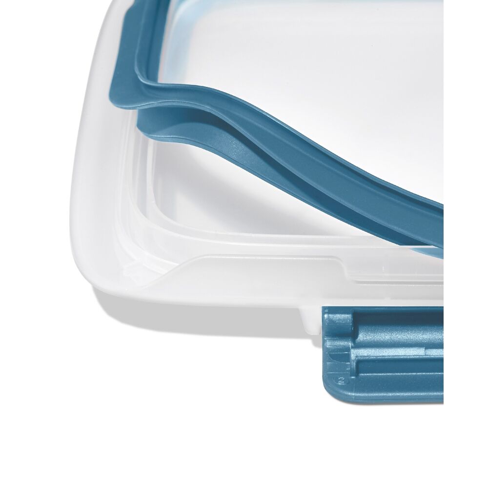 Prep & Go 4.1-Cup Divided Container - Ocean Blue O2
