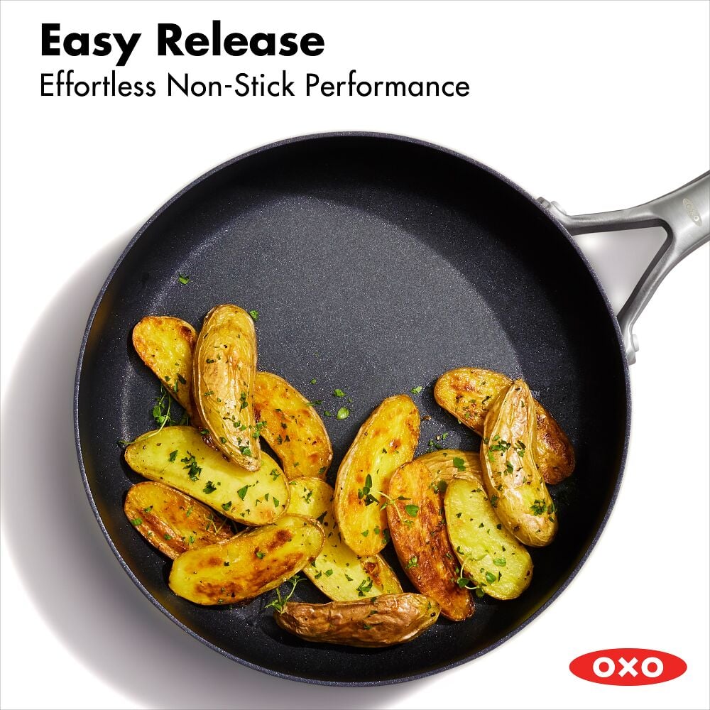 Ceramic Professional Non-Stick 3-Quart Sauté Pan with Lid A6