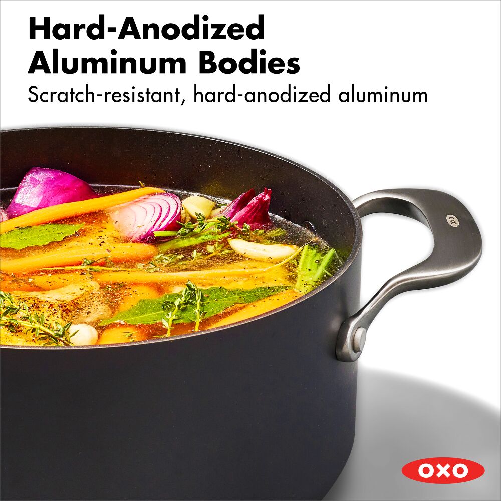 Ceramic Professional Non-Stick 5QT Stock Pot with Lid W8