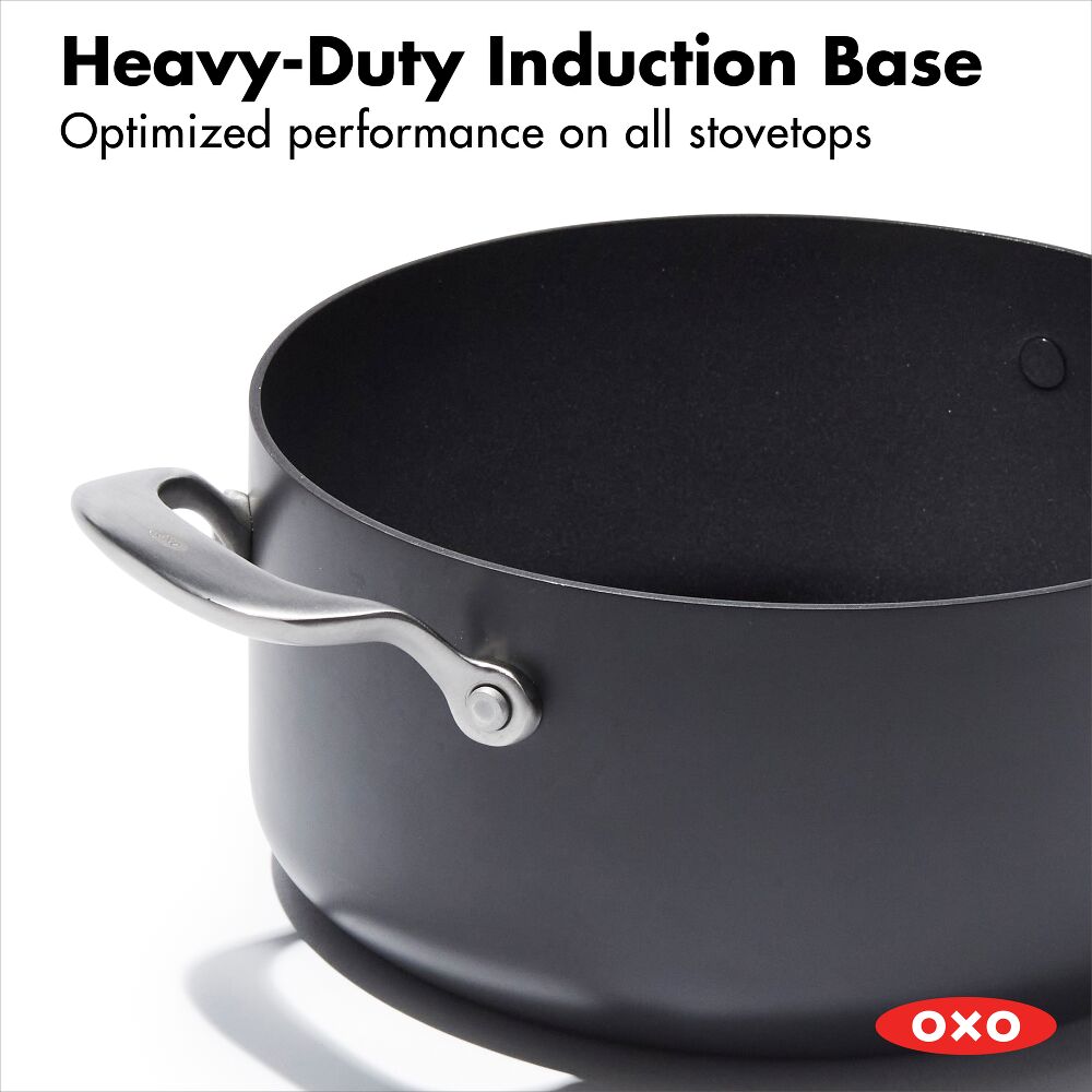 Ceramic Professional Non-Stick 5QT Stock Pot with Lid W8