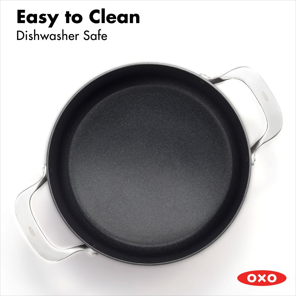 Ceramic Professional Non-Stick 5QT Stock Pot with Lid W8