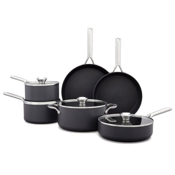 Ceramic Professional Non-Stick 10-Piece Cookware Set M0