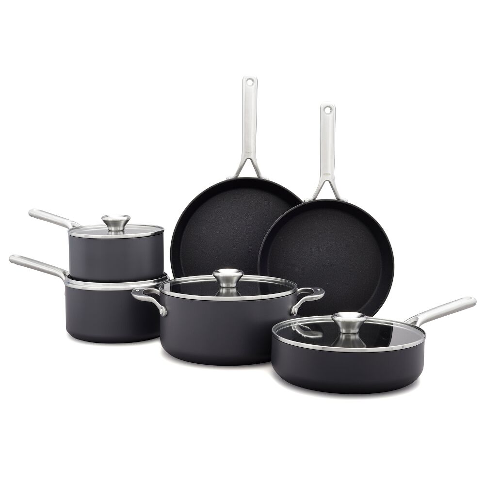 Ceramic Professional Non-Stick 10-Piece Cookware Set M0