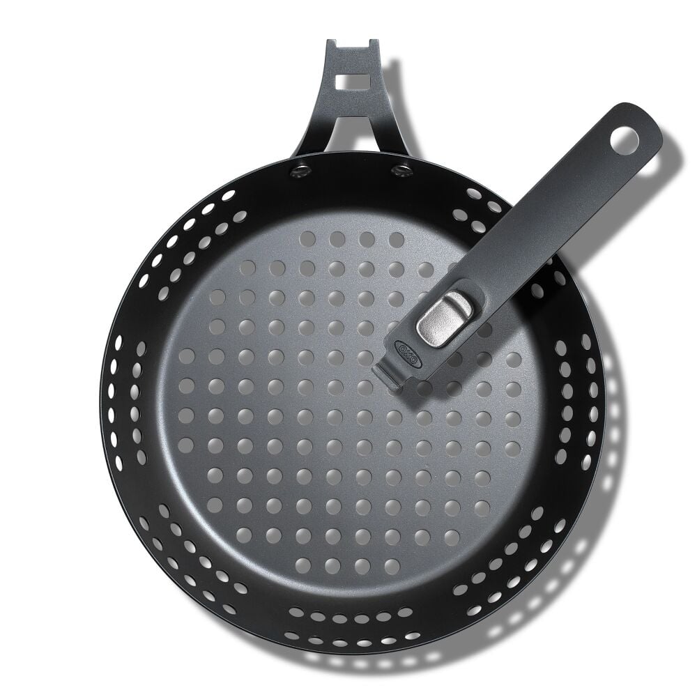Outdoor 10" Perforated Carbon Steel Pan T9