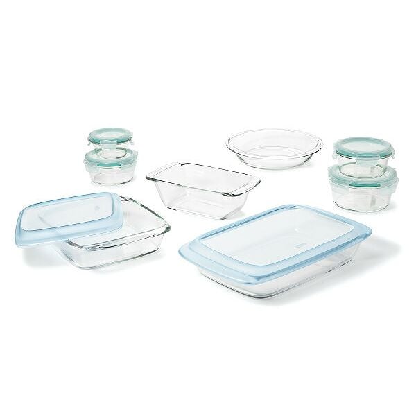 14-Piece Glass Bake, Serve & Store Set Y6