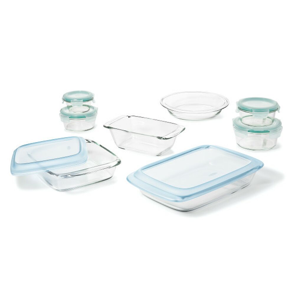 14-Piece Glass Bake, Serve & Store Set Y6