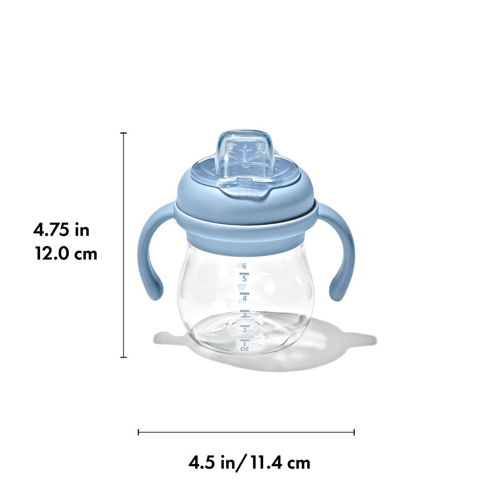 Transitions 6 Oz Soft Spout Sippy Cup with Removable Handles I9