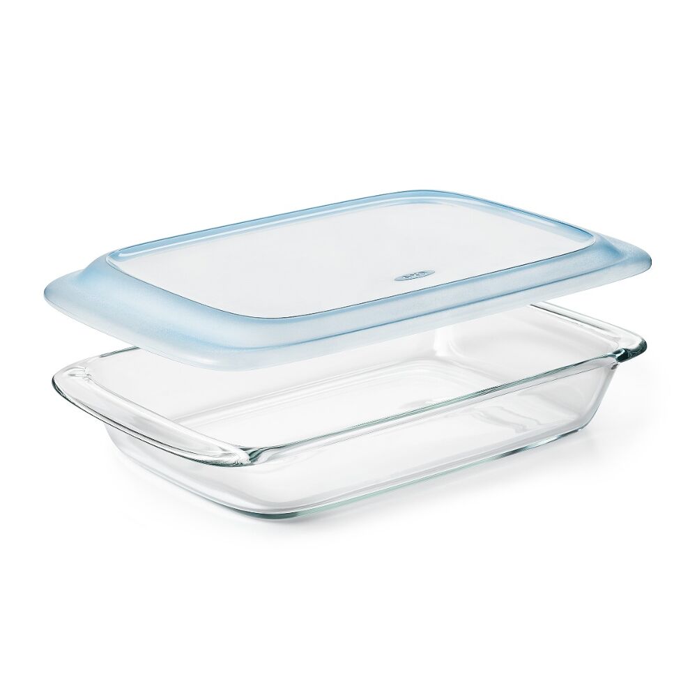 Glass Baking Dish with Lid (3.0 Qt) D2