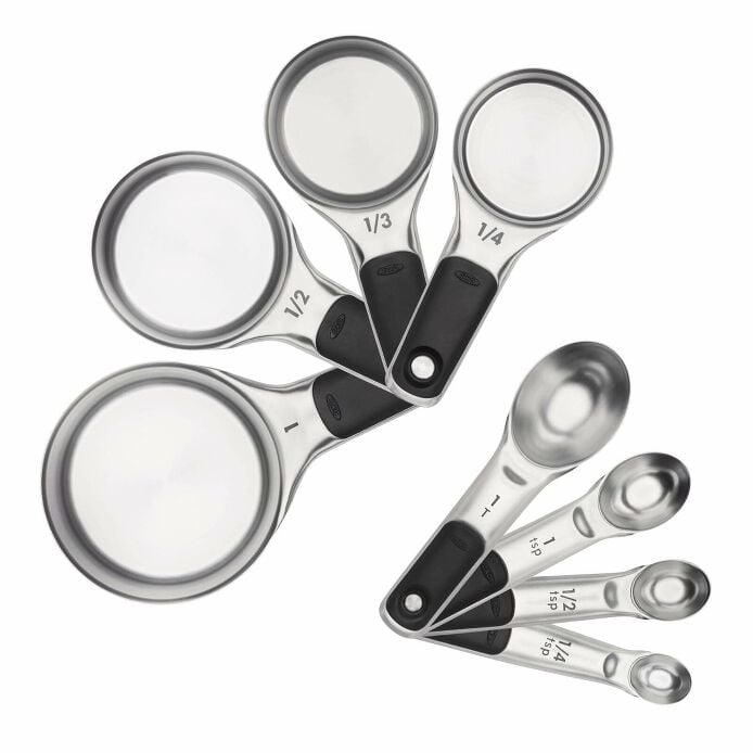 Stainless Steel Measuring Cups and Spoons Set A5