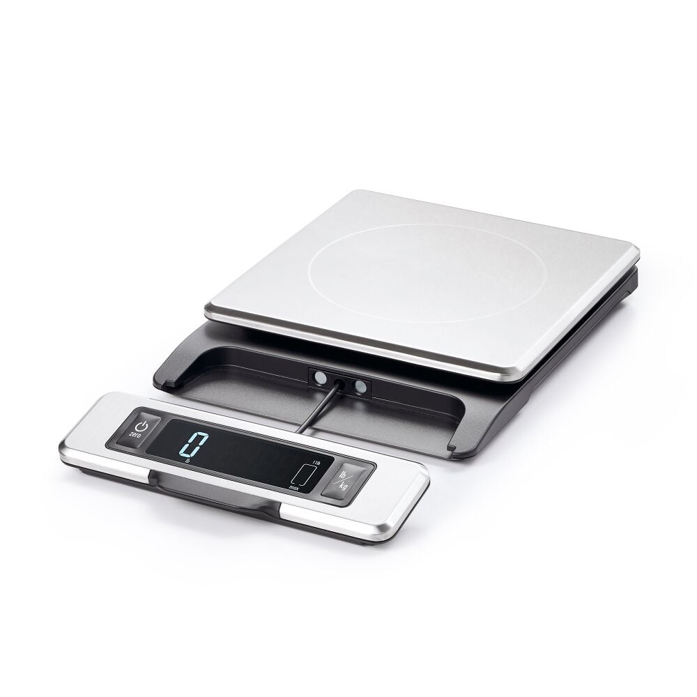 11 lb Stainless Steel Food Scale with Pull out Display V1