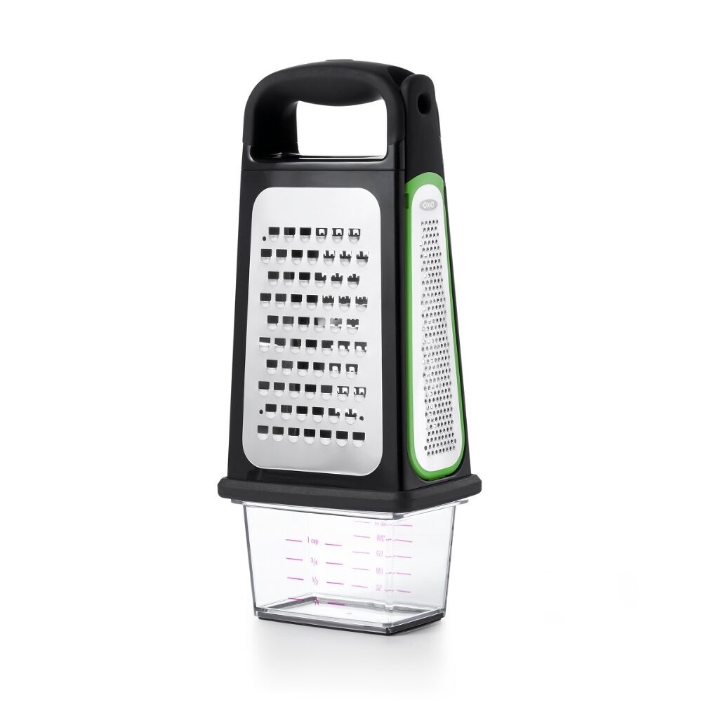 Etched Box Grater With Removable Zester Z1