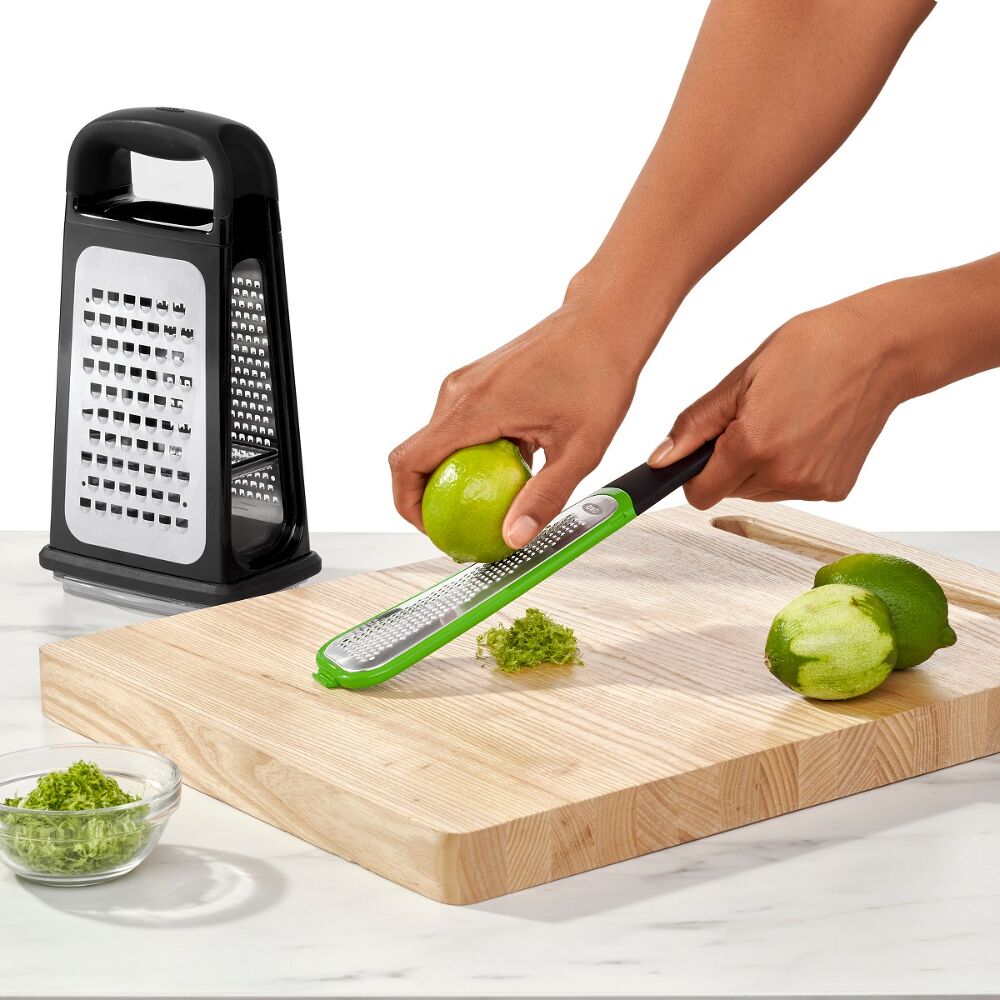 Etched Box Grater With Removable Zester Z1