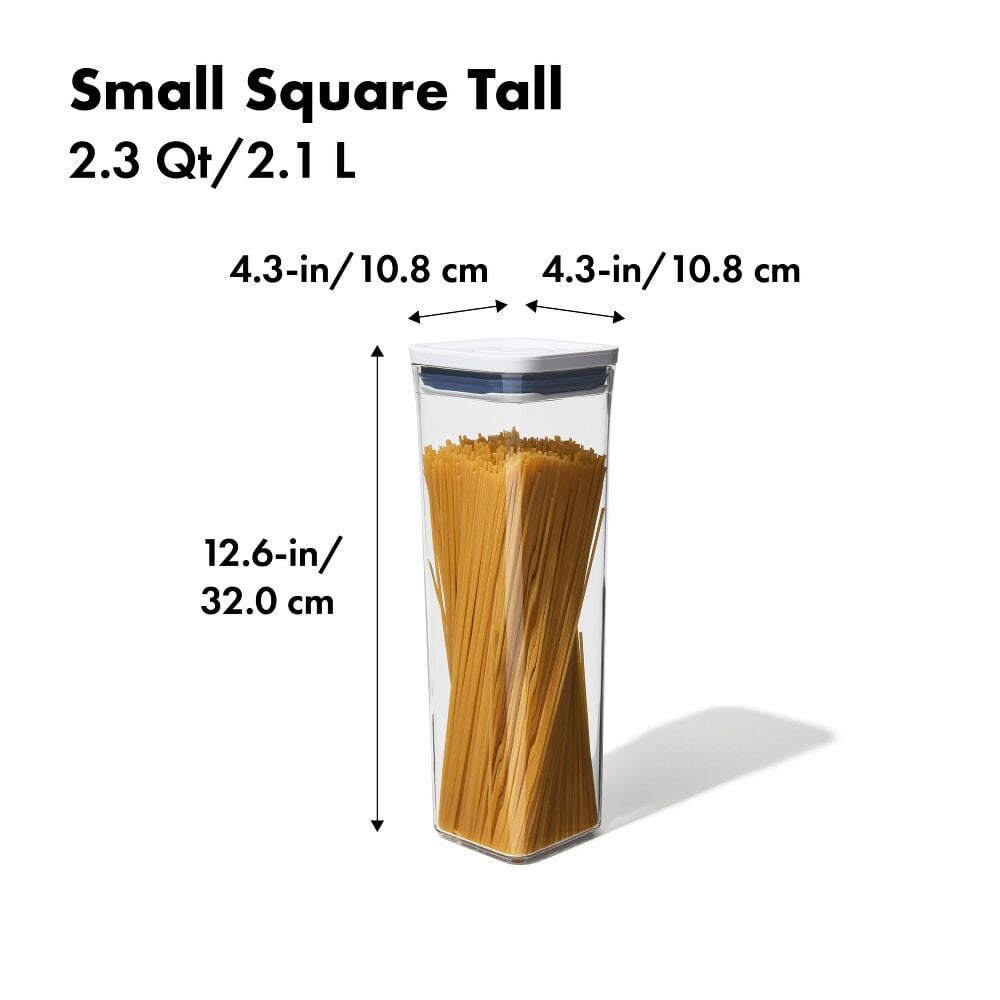 POP Container - Small Square Tall (2.3 Qt.) K8