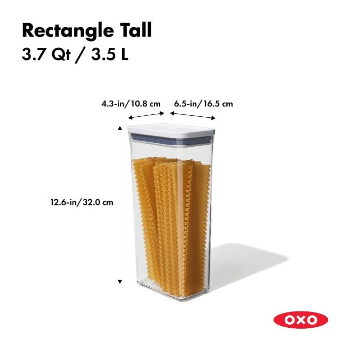 POP Container - Rectangle Tall (3.7 Qt.) F4