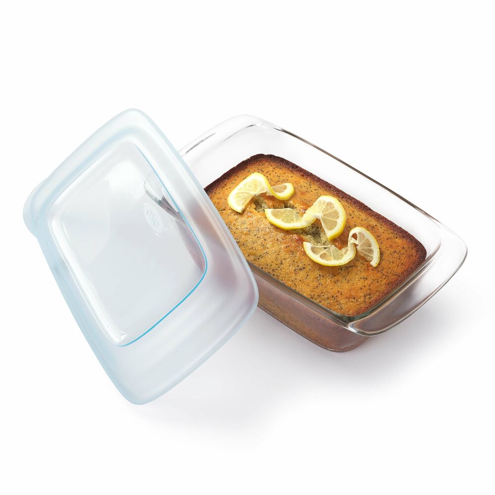 1.6 Qt Loaf Baking Dish with Lid W7