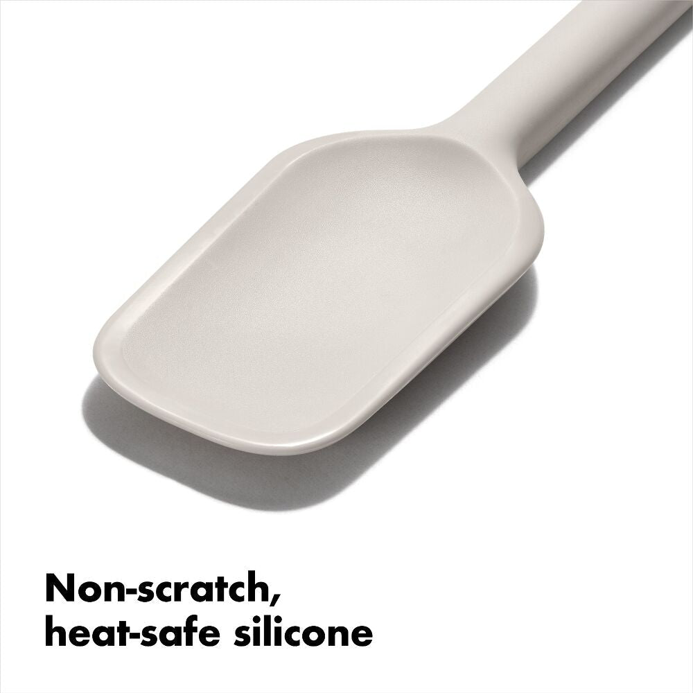 Silicone Spoon Spatula - Oat V8