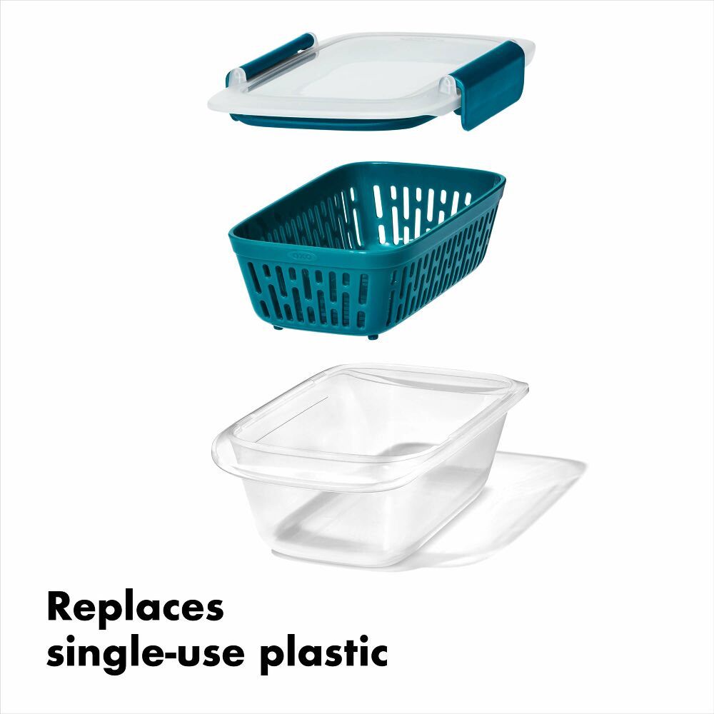 Prep & Go Container with Colander H5