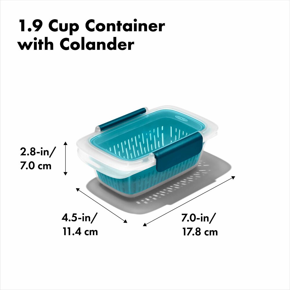 Prep & Go Container with Colander H5