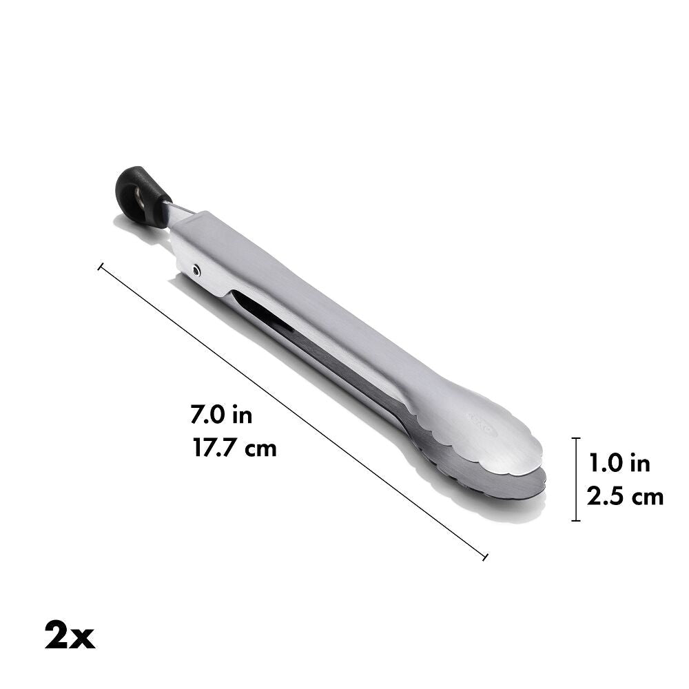OXO Good Grips 2pk Mini Tongs F6
