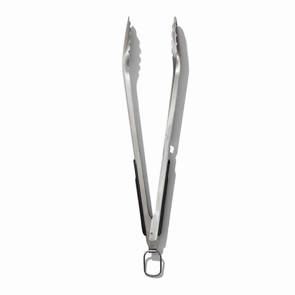 Grilling Tongs with Built-In Bottle Opener B6