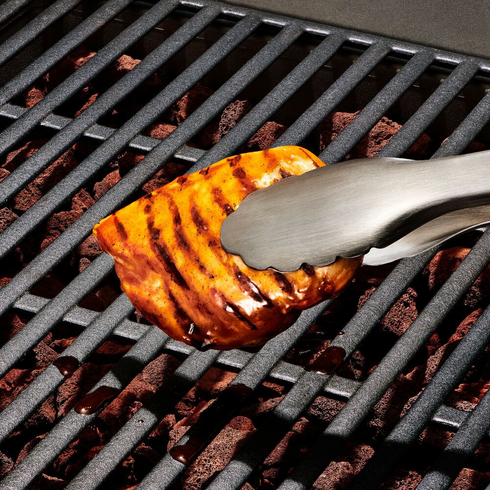 Grilling Tongs with Built-In Bottle Opener B6