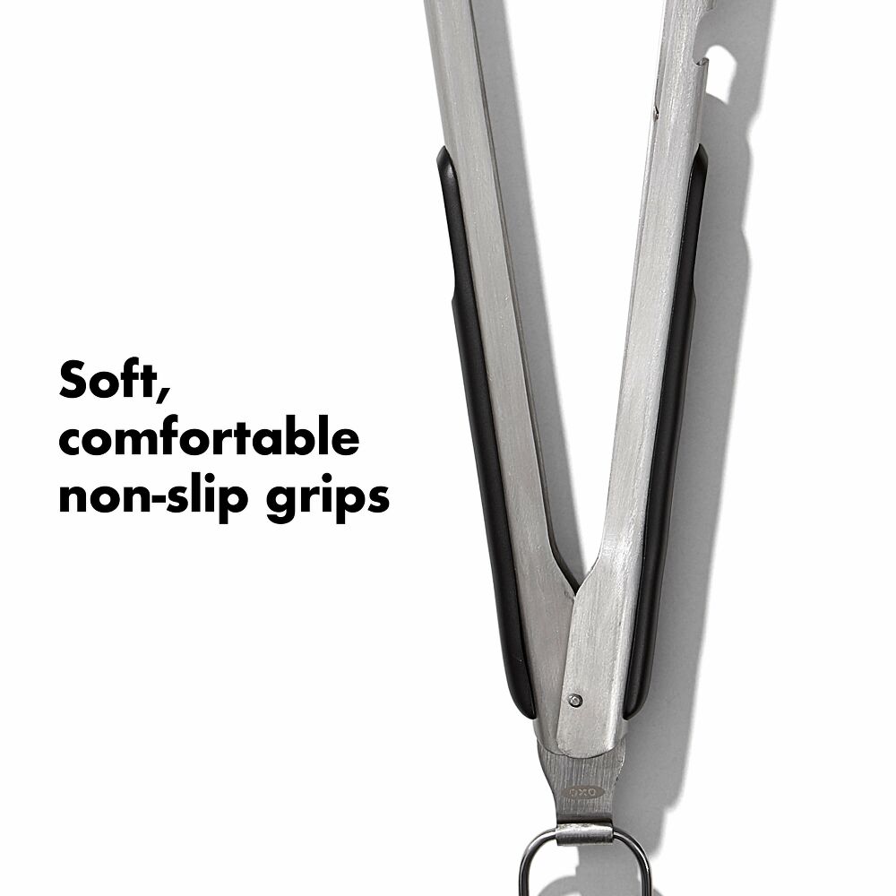Grilling Tongs with Built-In Bottle Opener B6