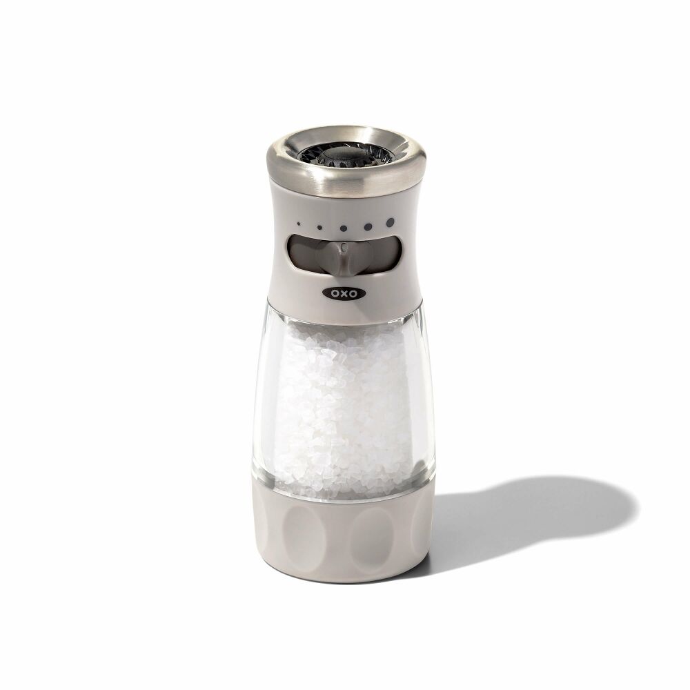 Contoured Mess-Free Salt Grinder N9