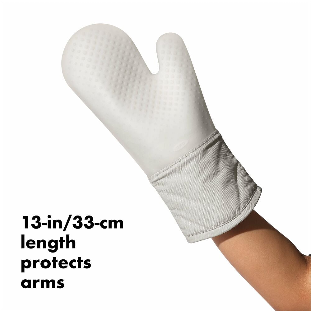 Silicone Oven Mitt - Oat Q7