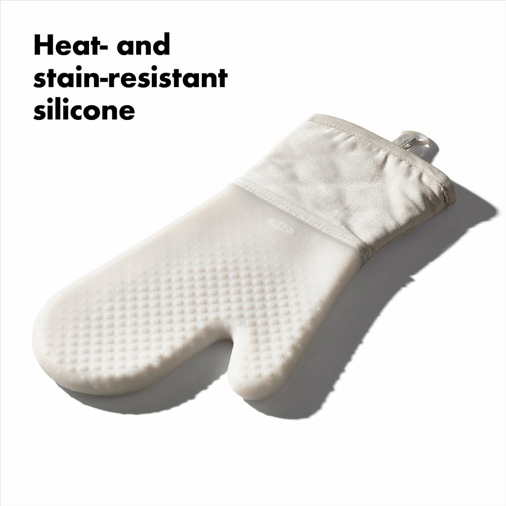 Silicone Oven Mitt - Oat Q7
