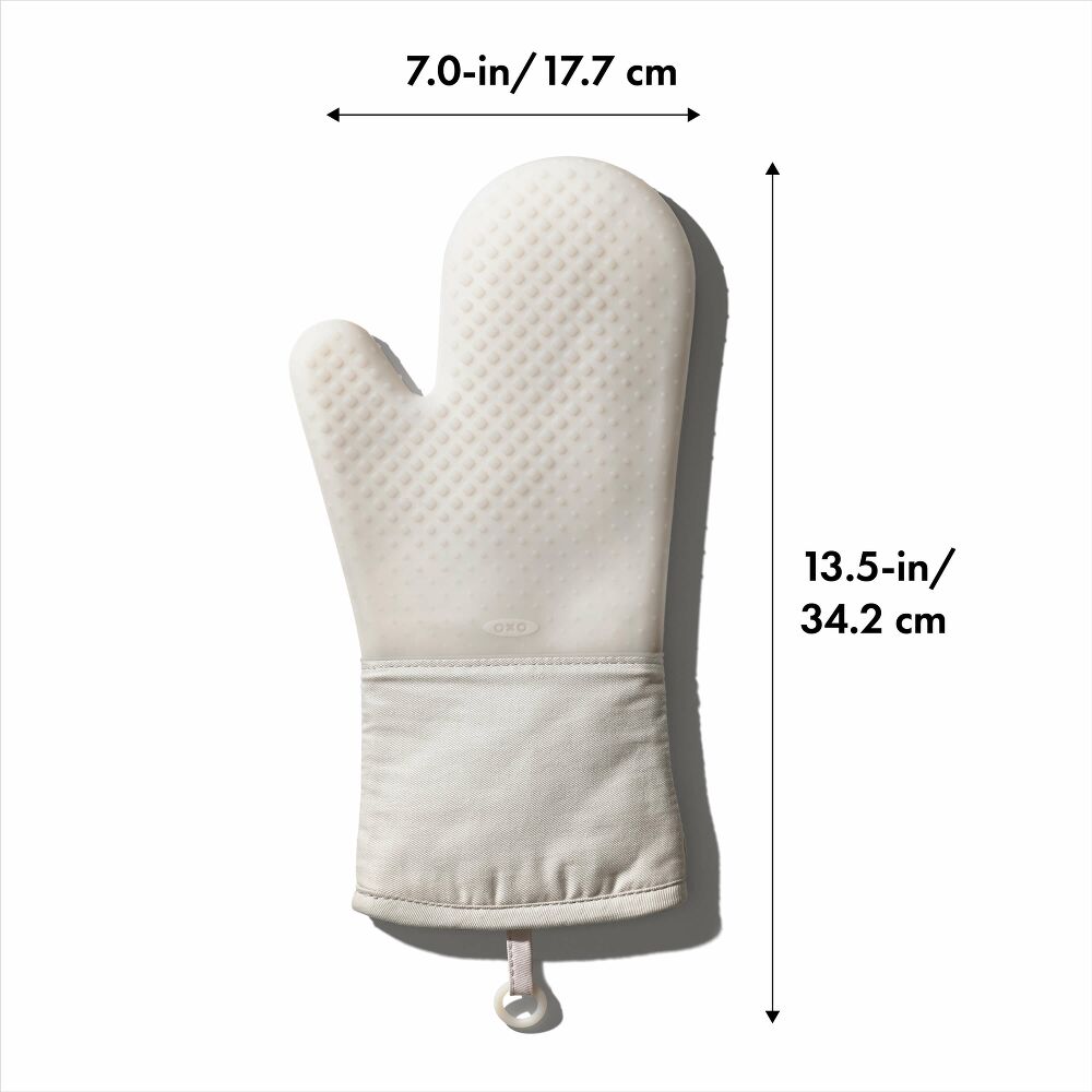 Silicone Oven Mitt - Oat Q7