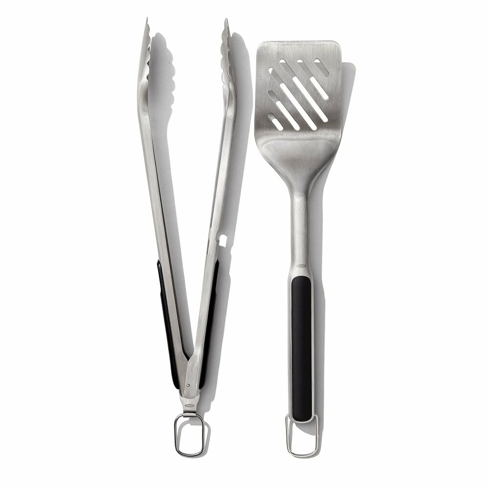 OXO Good Grips Grilling Turner and Tongs Set W1
